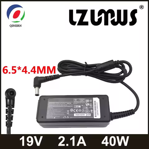 19V 2.1A 6.5*4.4MM Adapter FOR LG 24 inches LED LCD Monitor AP16B-A LCAP26B-E ADS-45FSN-19 19040GPCU
