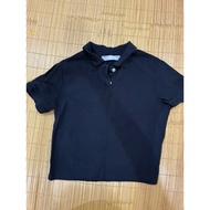 8 seconds cropped polo shirt size M auth