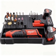 Milwaukee 8435 Toolbox 3D Printing Lining Suitable for M12 BLROT Grinder Storage Box