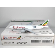 JC Wings XX40085C 1: 400 Ethiopia Airlines B777-200F ET-AWE Open Compartment