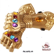 Avengers movie thanos costume infinity gloves