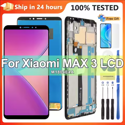 6.9" AMOLED LCD For Xiaomi Max3 LCD Display Touch Screen Digitizer Assembly For Xiaomi Mi Max 3 Scre