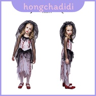 Spooky Fun And Halloween Costume For Kids Ghost Bride Cosplay For Outfit