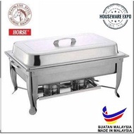 Full size Stainless Steel Buffet set Food Pan chafing dish buffet catering berkas lauk buffet tray f