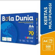 A4 70 gram globe hvs paper