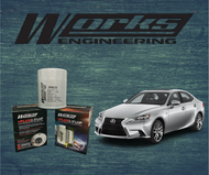 Works Engineering Performance Engine Oil Filter - JPM 3/4 LEXUS IS250 2016