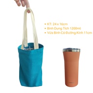 XinhStore Water Bottle Bag Capacity 1200ml