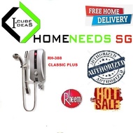 Rheem RH-388 Classic Plus Electric Instant Heater | 5 spray patterns hand shower | Free Delivery