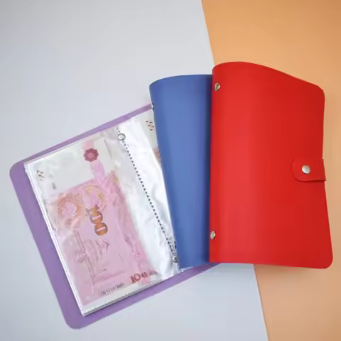 Cash Deposit Book Banknote Collection Album Large-capacity Change Collection Book Commemorative Bank