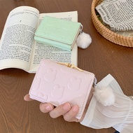 Women's Wallet Ins Women's Small Wallet Women's High-End Folding Wallet Short Hand Wallet