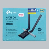 TPLINK AX1800 Wifi 6 Bluetooth 5.2 PCie adapter