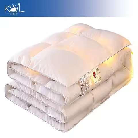 Original Japanese Made 95% White Goose Down Quilt Thickened Warm Spring Autumn Winter Single Double 