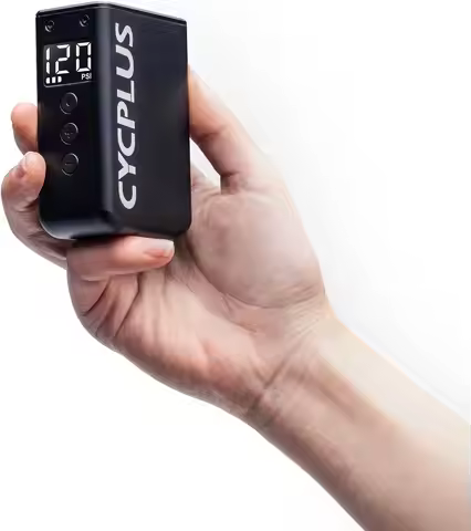 AS2 Pro Max Mini Bike Pump with Gauge, 120 PSI Cordless Auto Stop for Car Motorcycle Ball