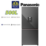 [Free Shipping] Panasonic 500L Fridge Premium 2-door Inverter Refrigerator NR-BW530XMMM