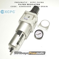 Pneumatic Regulator Filter - XAW5000-06D / AW5000-06D (Thread 3/4") - AUTO DRAIN - XCPC