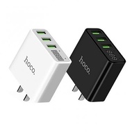 Cóc sạc Hoco C15 3 cổng có màn hình hiển thị - Hàng phân phối chính thức