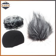 technicolorepic 1Pc Foam Mic Wind Cover Furry Windscreen Muff For ZOOM H5 H6 Recorder Microphone TEC