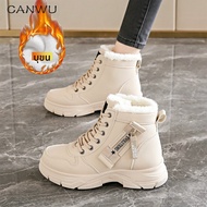 CANWU | รองเท้าบูทหิมะกันลื่นและฉนวน 34