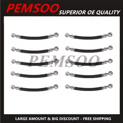 10PCS Alternator Front Brake Body Side Hose MD050196 MD307104 for Mitsubishi L200 Triton II III IV P
