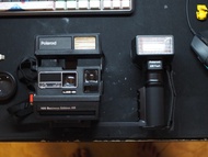 Kamera Polaroid 600 business edition 600 dengan XR flash kamera instan
