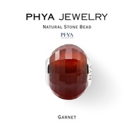 PHYA Garnet Natural Stone Bead : บีดส์หินพญา - โกเมน