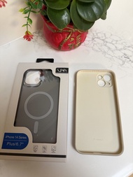 UAP iPhone 14 Plus/6.7吋 磁吸手機殼連支架，再送軟膠皮套帶八達通卡