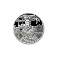 Silver COIN FIJI SAMURAI 2022 1OZ 31.1gr