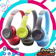 P47 Wireless Bluetooth Headphones Headset P47 Fon Kepala Bluetooth Gaming headphone Wireless Headset