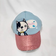 PRELOVED Miniso Girl cap Blue / Topi Anak