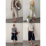 INBYIN-ROBE BELT MID PANT-D8013
