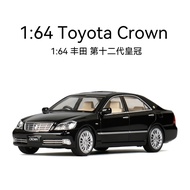 Ready Stock Hot Sale JKM 1: 64 Genuine Authorized Toyota Crown 12th Generation Alloy Car Model Colle