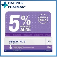 BENZAC AC 5% WATER BASE GEL 15G [EXP 11/2026]