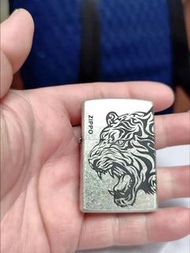 Zippo 原裝正版 古銀機 壬寅虎 防風煤油打火機