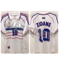 RETRO JERSEY - FRANCE AWAY 1998 name player Zidane