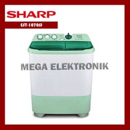 SHARP EST-1070SJ MESIN CUCI 2 TABUNG 9KG - KHUSUS JABODETABEK