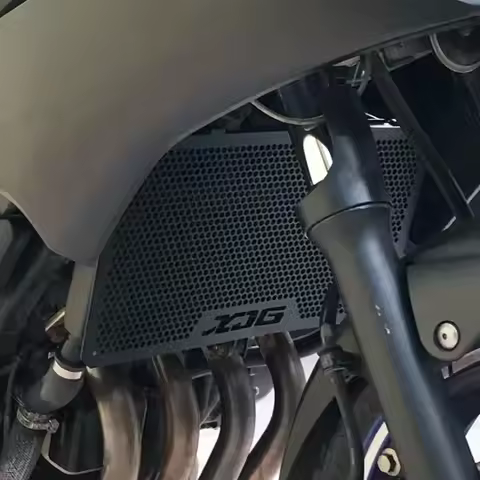 For YAMAHA XJ 6 XJ6 Diversion F 2009- 2015 2010 2011 2012 Aluminum Motorcycle Radiator Grille Grill 