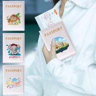 Sarung pasport kotak pasport sarung pelindung pasport perjalanan sesuai untuk lelaki dan perempuan b