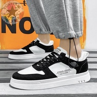 Spring New Product Men's Shoes 2022 Trendy Men's Sports Casual Shoes Black White Control Low-Top aj 