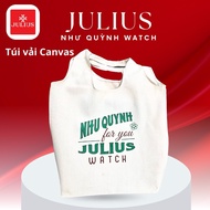 Printed Canvas bag fits laptops from 14 to 15,6 inches In cream color (size R40cmxH36cmxD10cm)