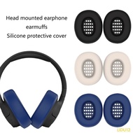 Lidu12 Washable Silicone Ear Cushions Cover Ear Pad for TUNE 770NC Headphones