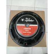 Speaker Komponen Black Spider 15600 MB Woofer Black Spider 15 Inch BS