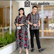 Set Couple Baju Tenun Modern - Couple Baju Tenun Pesta - Baju Tenun