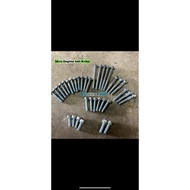 Modenas Kriss110 Kriss 1 Kriss 2 Kriss 110 Engine Cover Bolt Screw Complete Set Enjin Skru Crank Cas