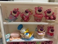 Lulu pig, donald, 草莓熊盲盒公仔