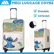 Stitch Luggage Cover Protector Elastic Suitcase Cover Travel Accessories 行李箱保護套旅行箱保护套 18/20/22/24/26