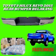 Fastlink Toyota Hilux Revo Gun125 2015 Rear Bumper Chrome Belakang Bumper