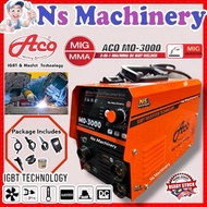 Aco MO3000 2in1 Gasless Mig Welding Machine/Aco mig/MMA Inverter/MIG Welding Set/MIG Welder/Gasless 