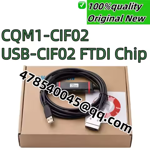 100% new original CQM1-CIF02 USB-CIF02 para CQM1/CPM1A/CPM1 Série Cabo de programação PLC Linha de d