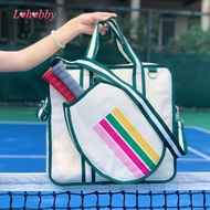 [Lohobby] Pickleball Bag Pickleball Tote Bag Multipurpose Zipper Closure Gym Bag Portable Pickleball