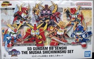 Bandai SD Gundam BB戰士 武者 頑馱無 大將軍 飛驅鳥 BB Senshi 武者七人衆 模型套裝